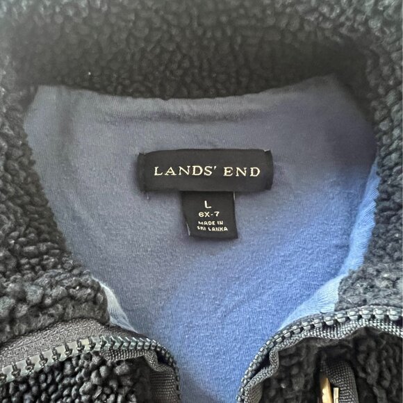 Land's End Kids Full-Zip Fleece Jacket - Picture 2 of 6